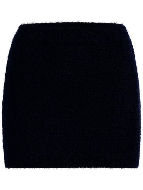 KHAITE Darrion mini skirt - Blue - zdjęcie produktu nr 1