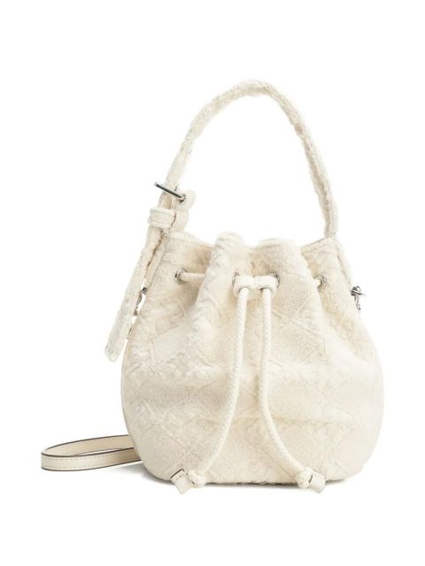 Tory Burch cotton-blend bucket bag - Neutrals