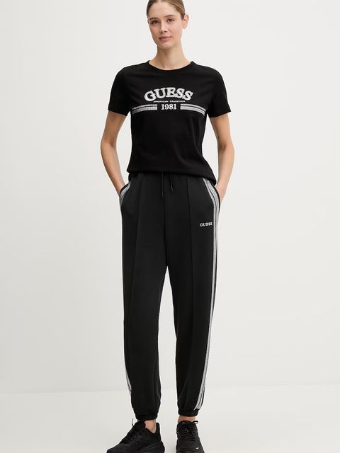 Guess t-shirt bawełniany ALDA - zdjęcie produktu nr 1