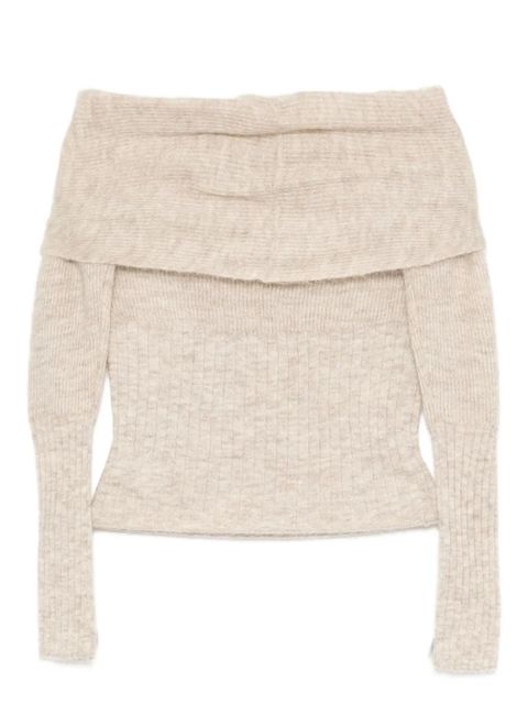 Reformation Florie Twist sweater - Neutrals - zdjęcie produktu nr 2