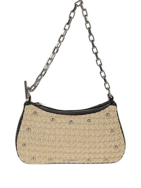 Alexander McQueen stud-embellished shoulder bag - Neutrals - zdjęcie produktu nr 1