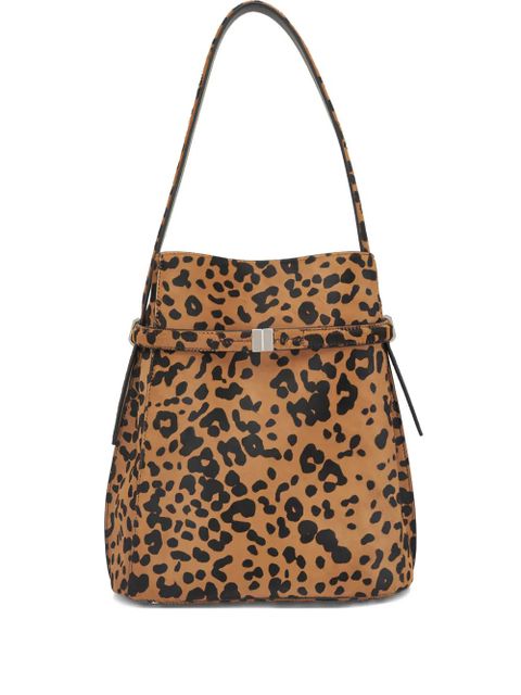TOTEME leopard-print shoulder bag - Brown - zdjęcie produktu nr 1
