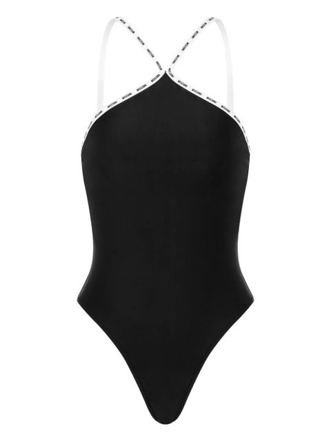 Moschino cross-strap swimsuit - Black - zdjęcie produktu nr 1