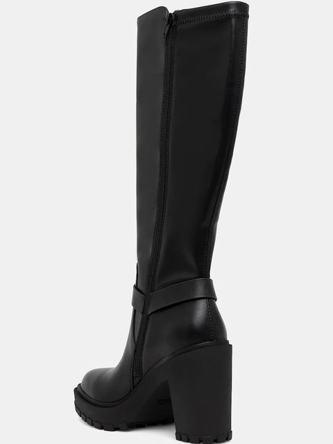 Liu Jo kozaki RUBY 08 damskie kolor czarny na słupku lekko ocieplone SF5077PX18222222