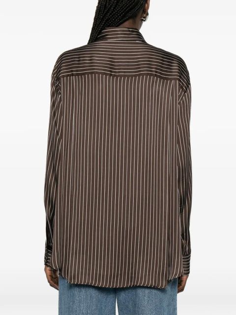 The Frankie Shop striped shirt - Brown