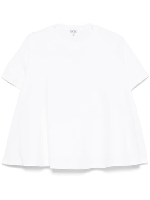 LOEWE Anagram-embroidered T-shirt - White - zdjęcie produktu nr 1