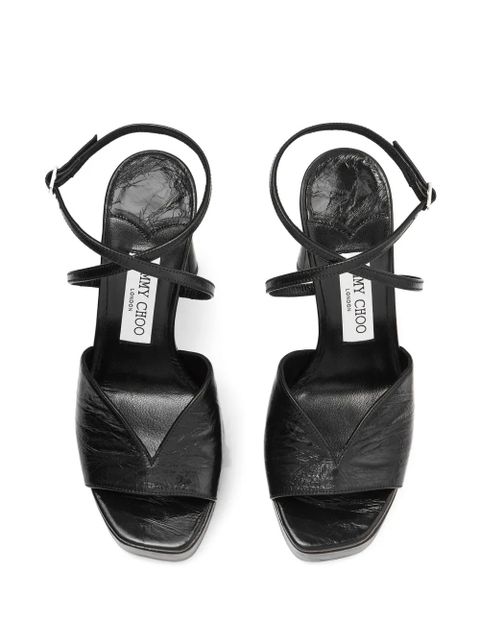 Jimmy Choo 125mm Karli sandals - Black