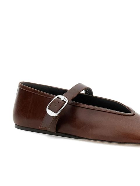 Le Monde Beryl Stella buckle ballet flats - Brown