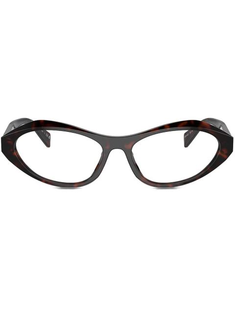 Prada Eyewear PR A21V glasses - Brown - zdjęcie produktu nr 1