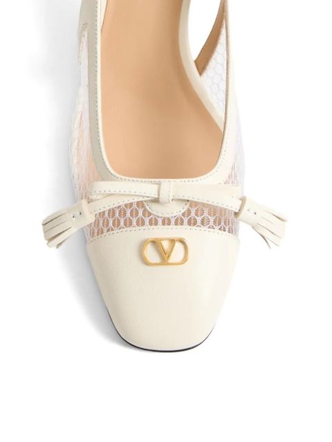 Valentino Garavani Ballerina pumps - White