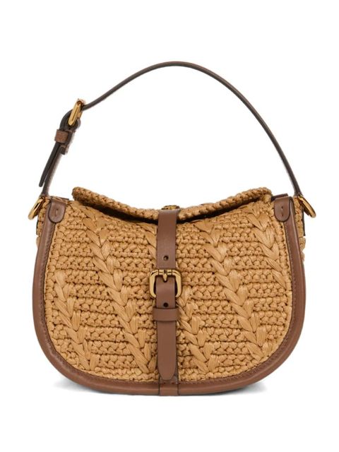 ETRO small Pony crocheted tote bag - Neutrals - zdjęcie produktu nr 1