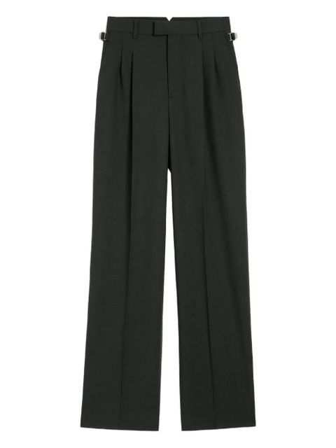 AMI Paris wool high-waist trousers - Grey - zdjęcie produktu nr 1