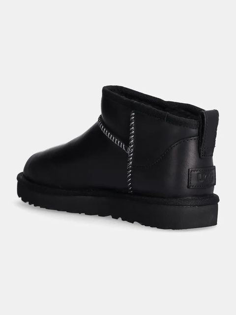 UGG śniegowce skórzane Classic Ultra Mini Lthr Regen