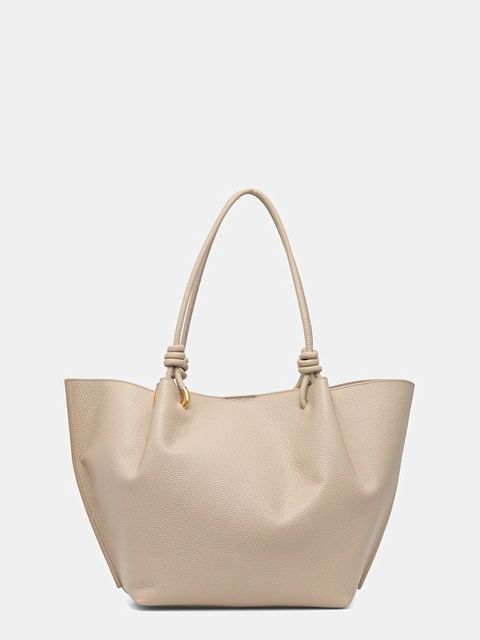 Coccinelle torebka skórzana FINN kolor beżowy E1 U07 11 01 01