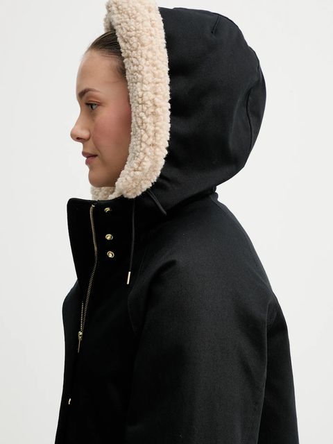 Marc O'Polo parka kolor czarny przejściowa 5000006529