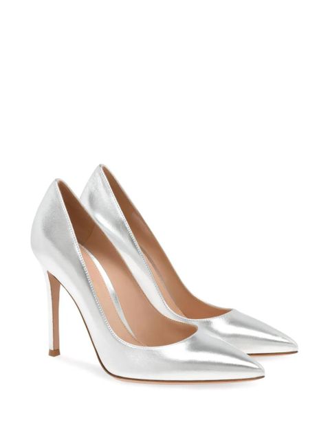 Gianvito Rossi 105mm Gianvito pumps - Silver