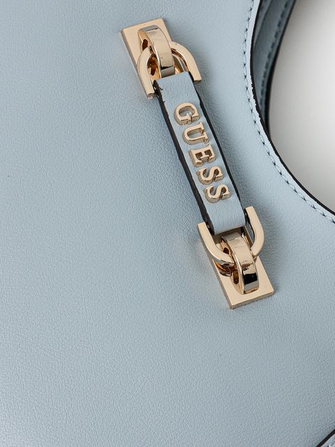 Guess torebka LEFIA kolor niebieski HWBG96 44050