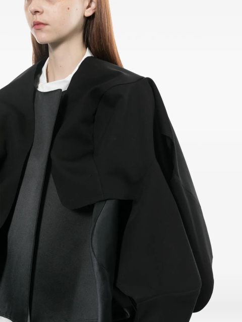 Comme Des Garçons asymmetric jacket - Black