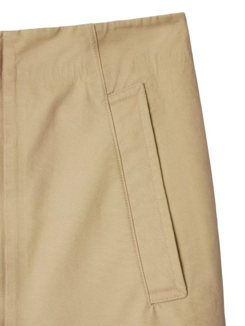 Burberry poplin midi skirt - Neutrals