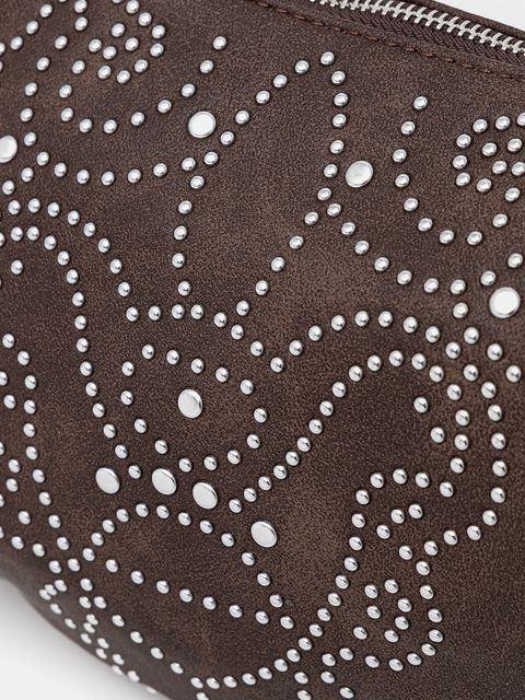 Desigual torebka POKER FACE MUNSTE kolor brązowy 25WAXP33