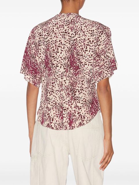 ISABEL MARANT Karlita top - Purple