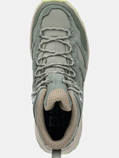Jack Wolfskin buty Vojo Tour Texapore Mid damskie kolor zielony A62071 - zdjęcie produktu nr 2