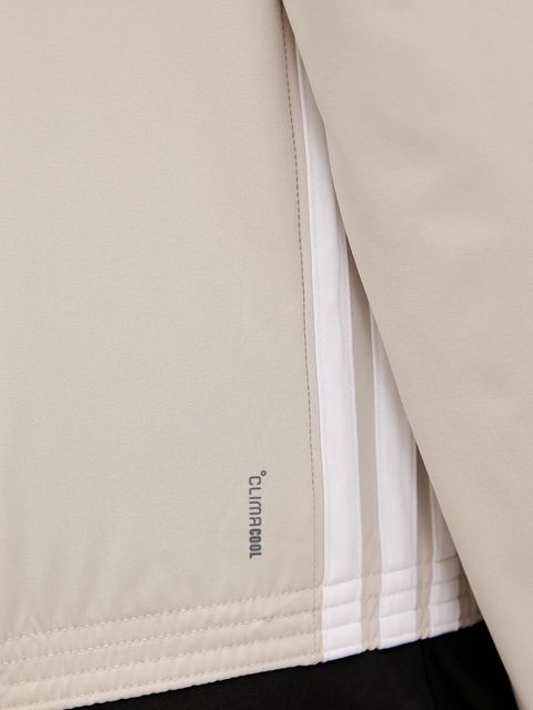 adidas Performance bluza treningowa Train Essentials damska kolor beżowy wzorzysta JE6173