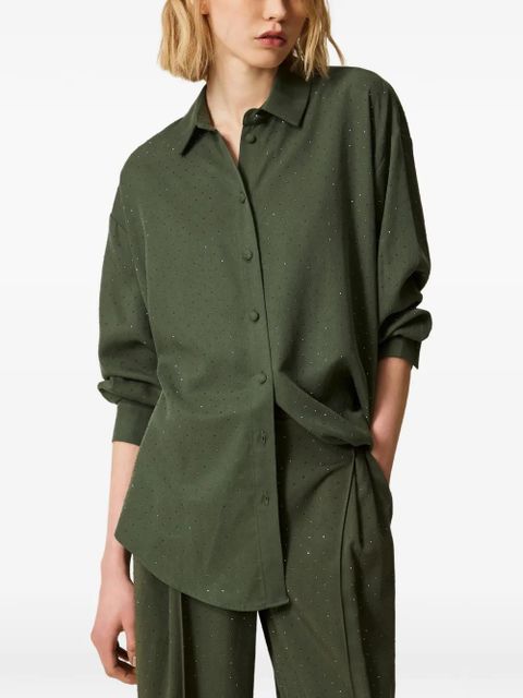 TWINSET long-sleeves shirt - Green - zdjęcie produktu nr 2