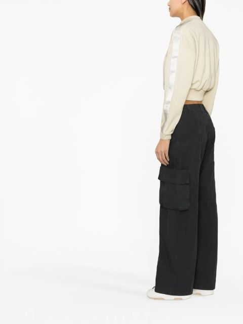 Off-White cropped track jacket - Neutrals - zdjęcie produktu nr 2