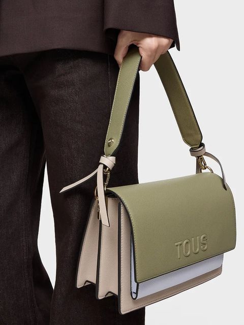 Tous torebka Audree Saffiano kolor zielony 2002358244