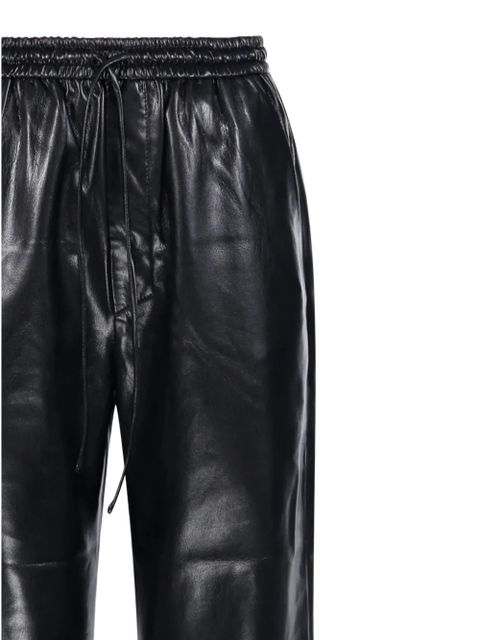 Nanushka drawstring-fastening trousers - Black