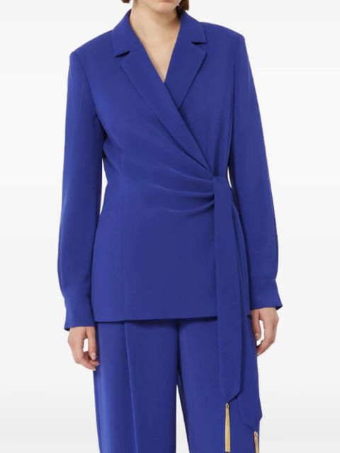 Max Mara Skipper tie-detail jacket - Blue - zdjęcie produktu nr 2