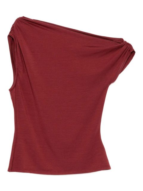 Reformation Belle knit top - Red - zdjęcie produktu nr 1