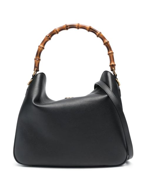 Gucci medium Diana leather tote bag - Black - zdjęcie produktu nr 1
