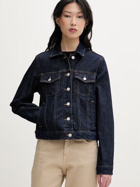 Tommy Jeans kurtka damska jeansowa - zdjęcie produktu nr 1