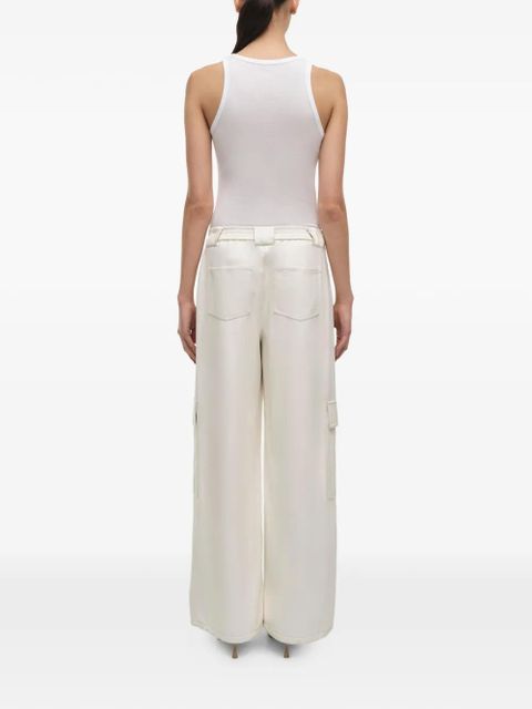 Simkhai Sofia cargo pants - White
