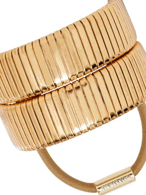 Jennifer Behr Zarine scrunchie - Gold - zdjęcie produktu nr 2