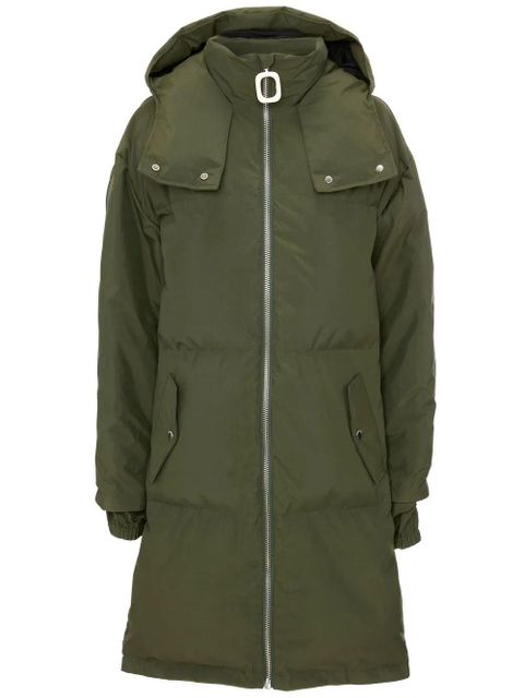 JW Anderson padded hooded coat - Green - zdjęcie produktu nr 1