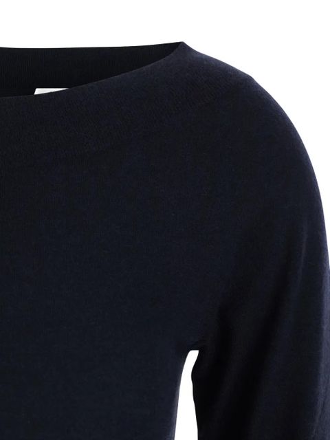 Max Mara boat-neck knitted top - Blue