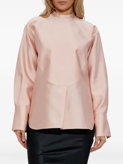 Jil Sander crew-neck blouse - Pink