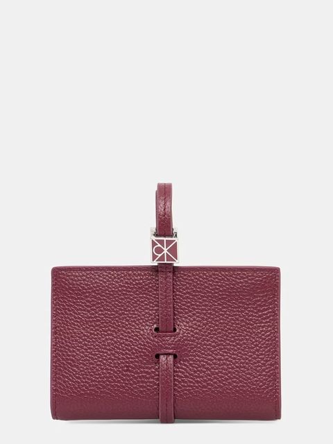 Calvin Klein portfel damski skórzany - zdjęcie produktu nr 1