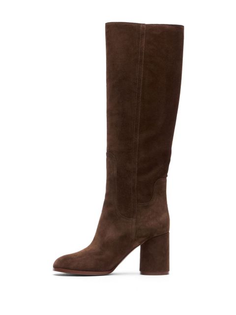 Casadei 80mm Cleo boots - Brown