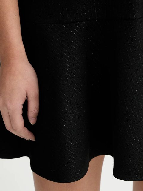 Marc O'Polo sukienka kolor czarny mini rozkloszowana 5000007584