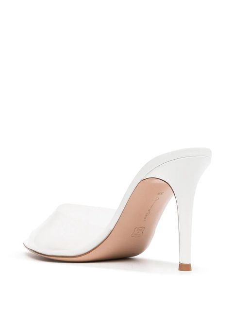 Gianvito Rossi 85mm Elle open-toe sandals - White