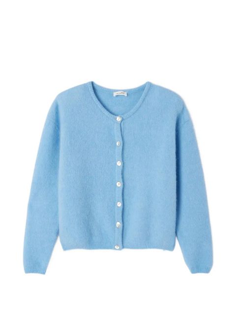 American Vintage Vitow buttoned cardigan - Blue - zdjęcie produktu nr 1