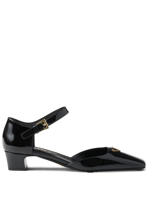 Prada 35mm patent-leather pumps - Black - zdjęcie produktu nr 1