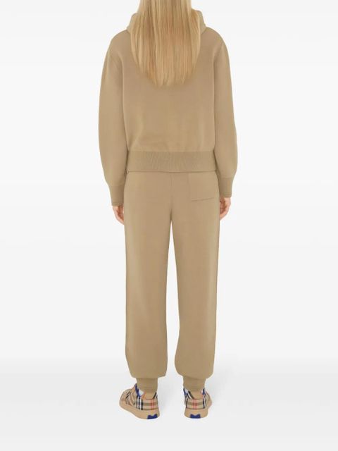 Burberry wool-blend zip hoodie - Neutrals