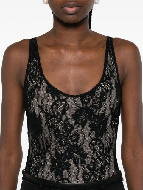 ZIMMERMANN floral-lace bodysuit - Black