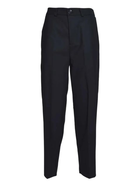 SOLOTRE belt-loops trousers - Blue