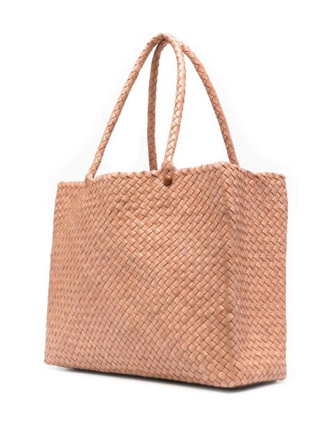 Tory Burch McGraw Dragon woven tote bag - Neutrals